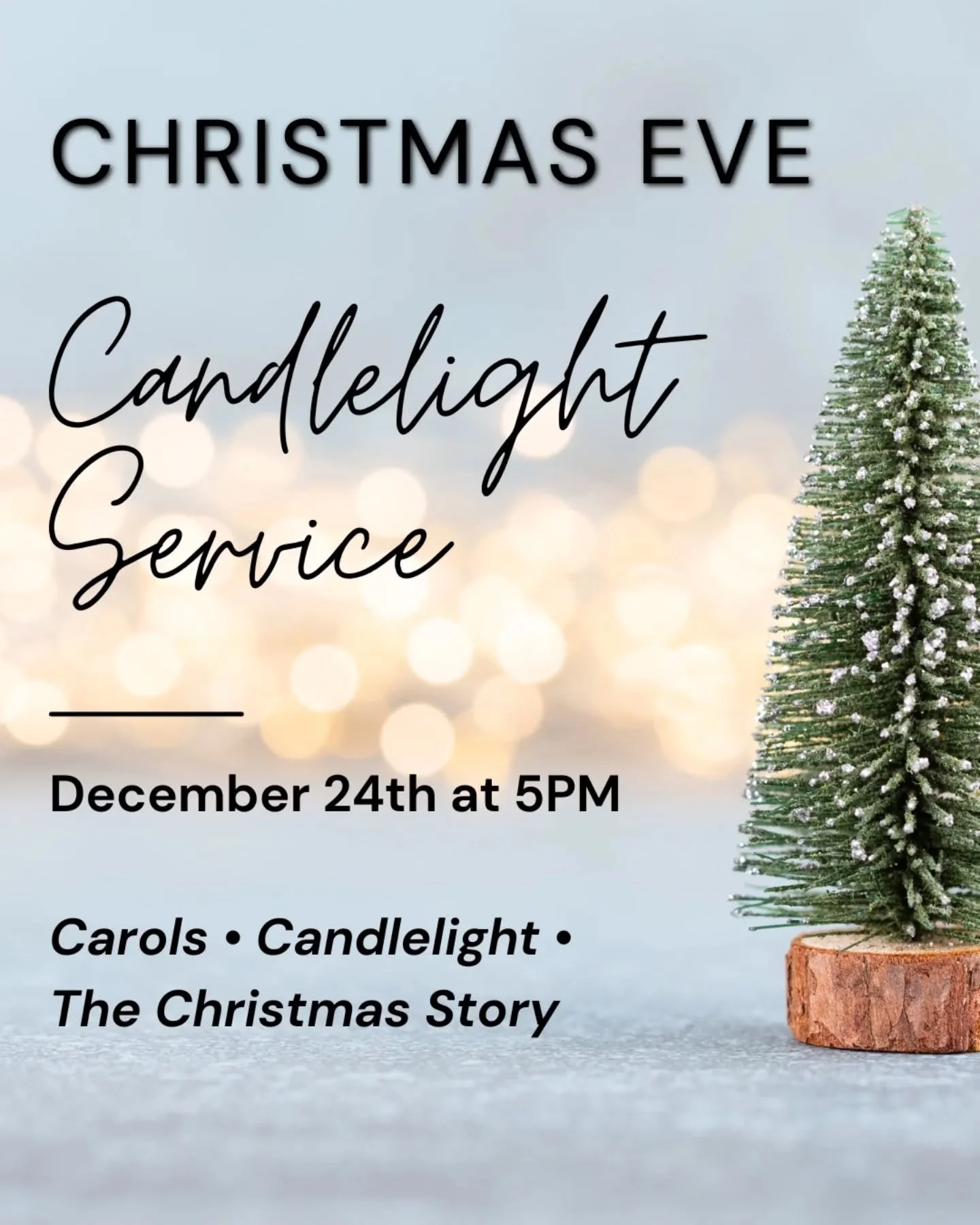 Join us on Christmas Eve as we welcome the Christ child. 5PM in the sanctuary at Gadsden Street. It's a pretty great story and worth sharing together. We hope to see you!