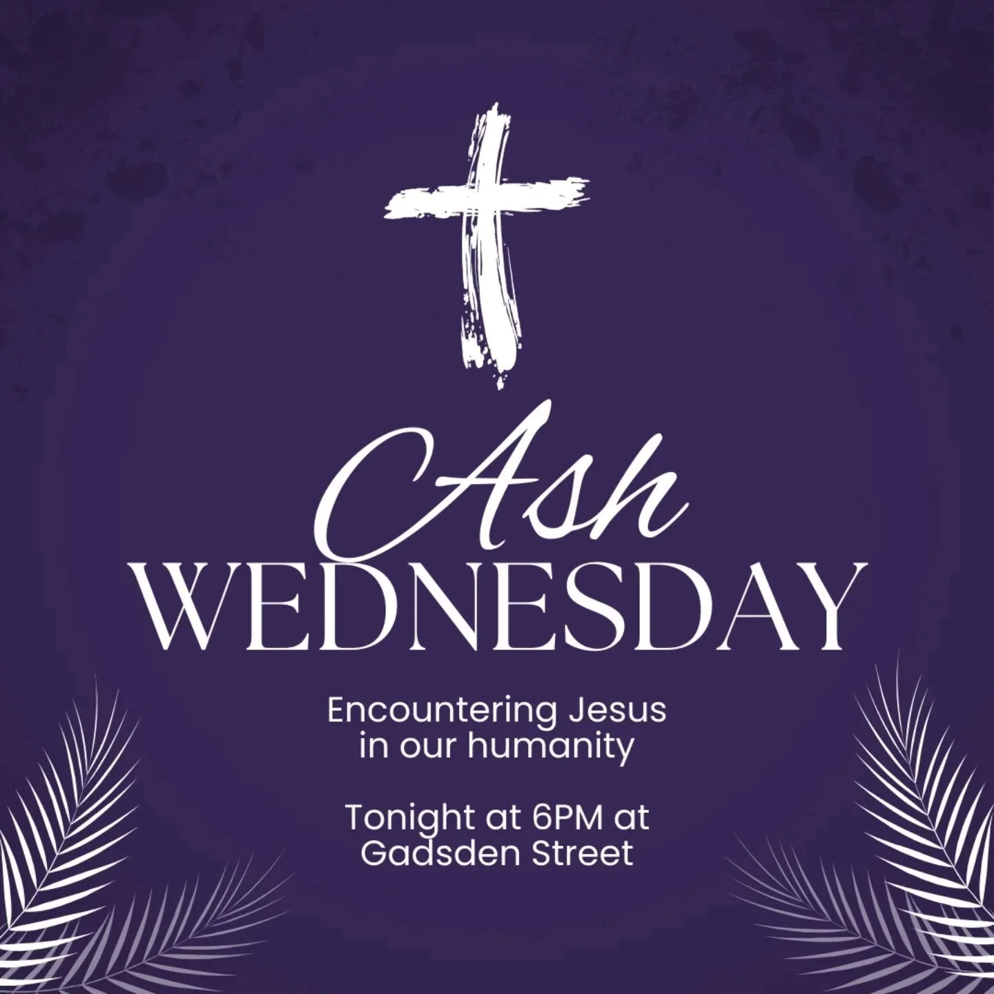 Tonight, the journey begins. 💜

As we receive the ashes, we are starting a new series: Encountering Jesus. But before we look outward, we&rsquo;re looking inward. To truly encounter Jesus, we first have to honestly encounter ourselves&mdash;who we a