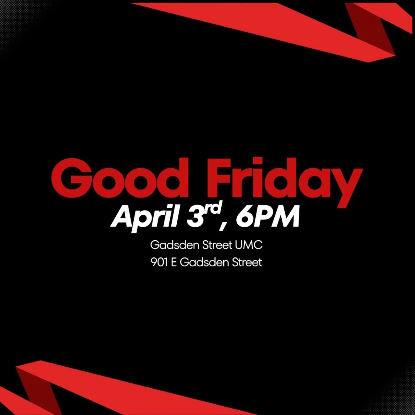 We've made it this far. Jesus isn't finished showing us how far his love is willing to go. Join us on Good Friday so our Easter will be all the more glorious!
