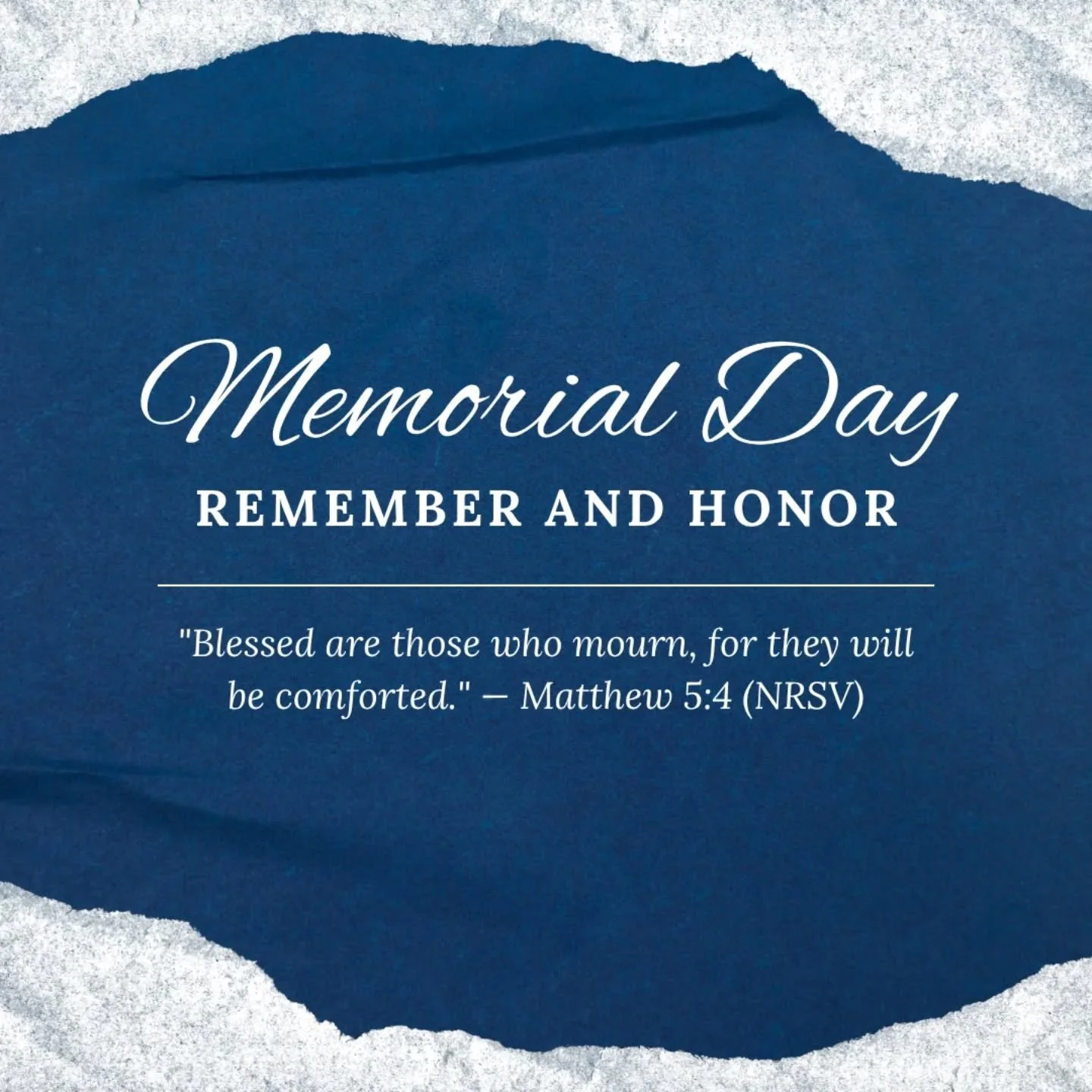 Today at Gadsden Street United Methodist Church, we pause to remember the men and women who have died in military service. We hold their families and loved ones in our prayers today, asking for God&rsquo;s sustaining comfort for all who carry the hea