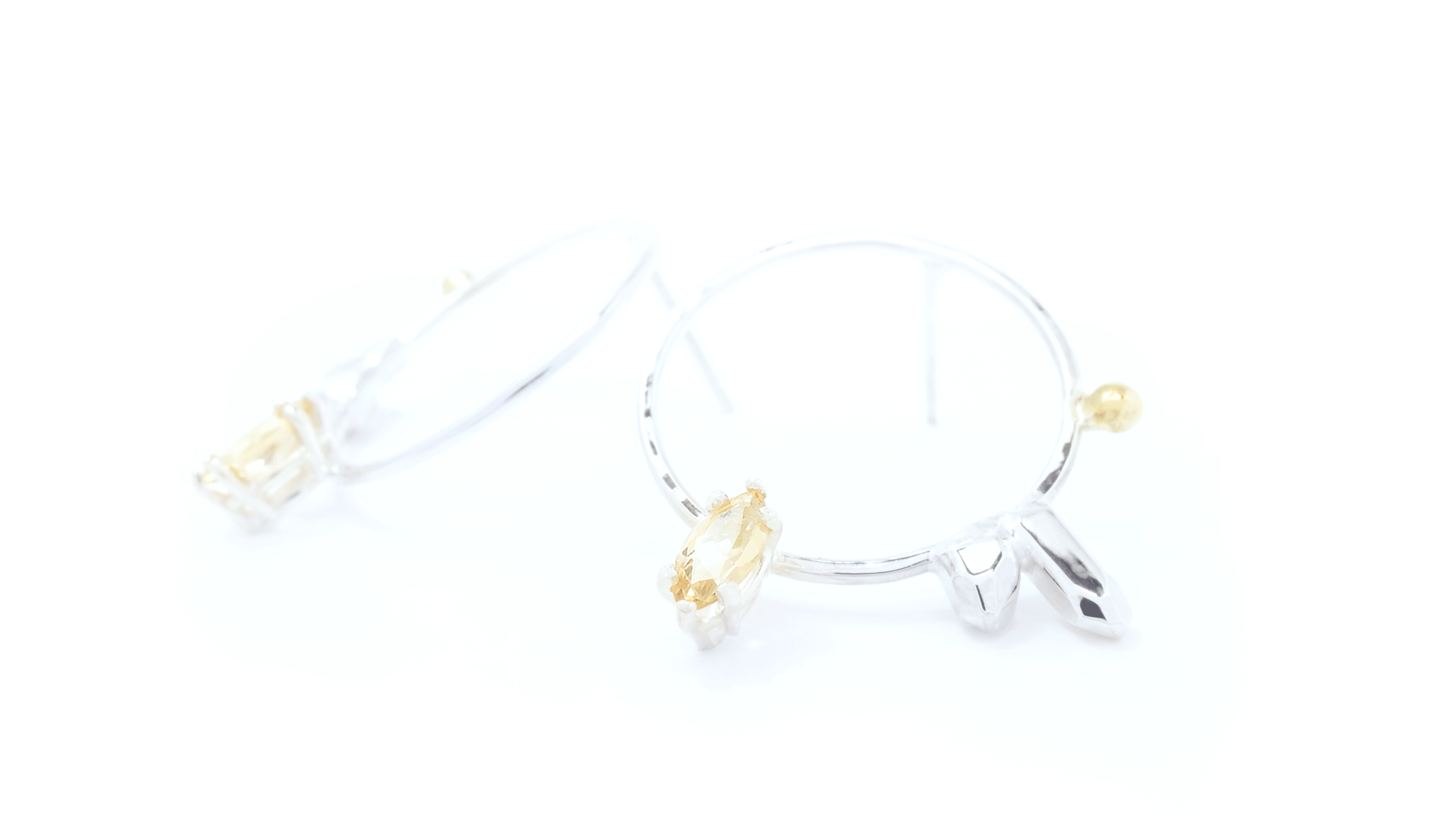 TWIN 55° EARRINGS