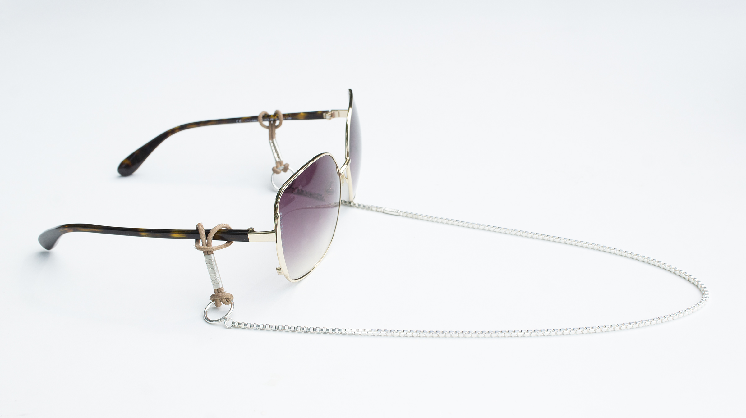 Chanel CC Chain Eyeglasses Black Plastic ref.360175 - Joli Closet