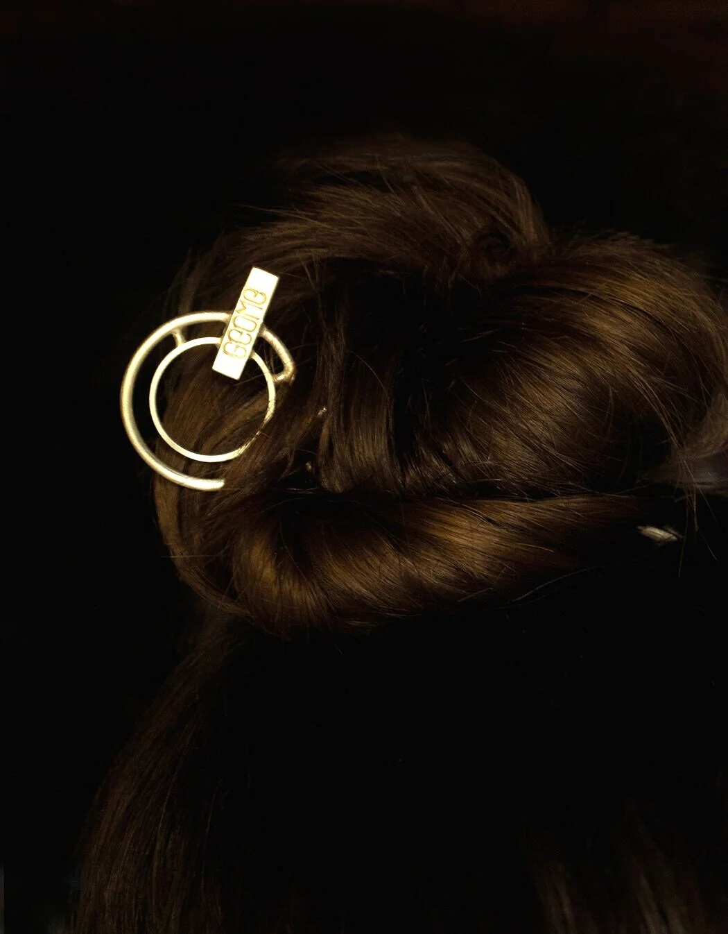 Hair pin 45º