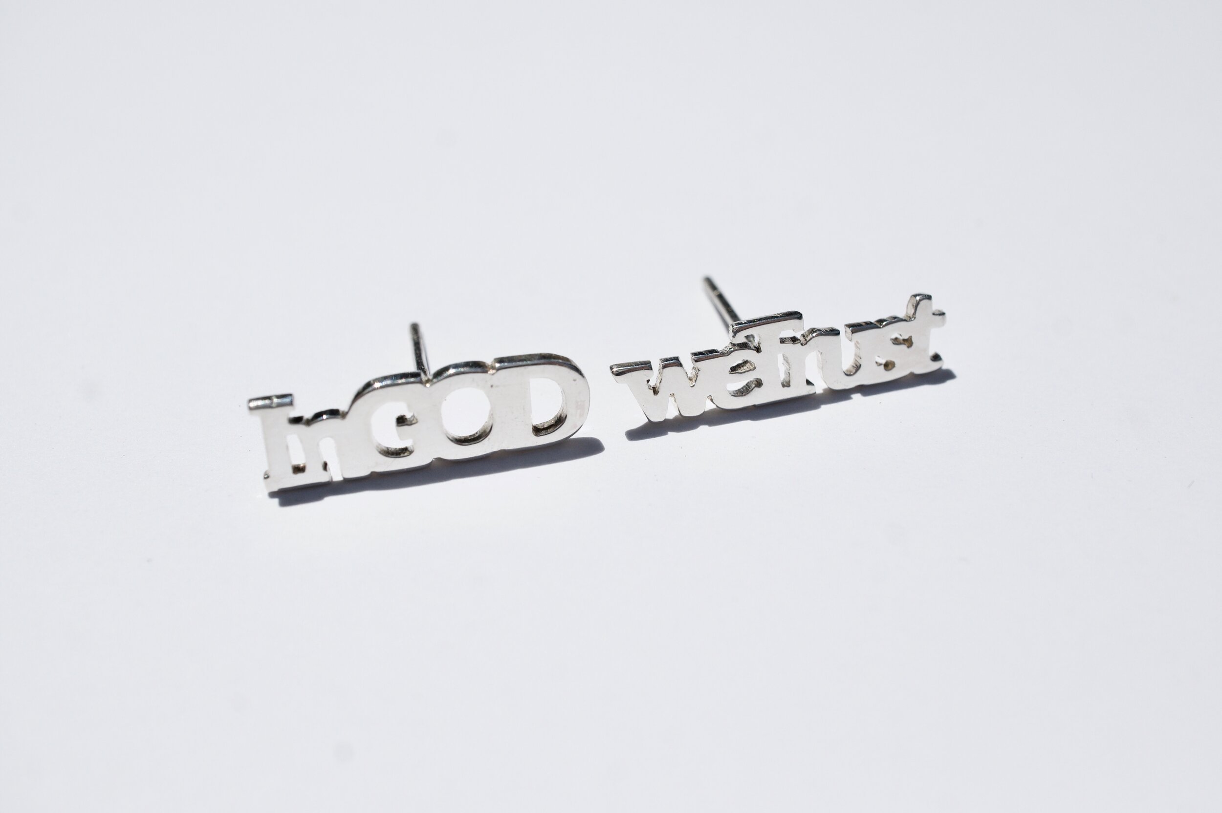 InGODweTrust Earrings