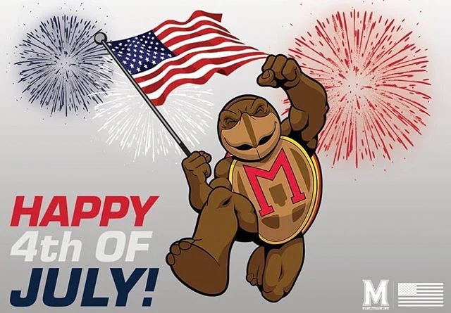 Happy Independence Day, Terps! 🇺🇸