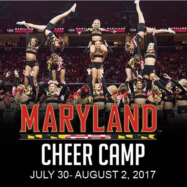 Will we see you this summer? Maryland Cheer camp presented by @edgecheerdance is coming! 🐢