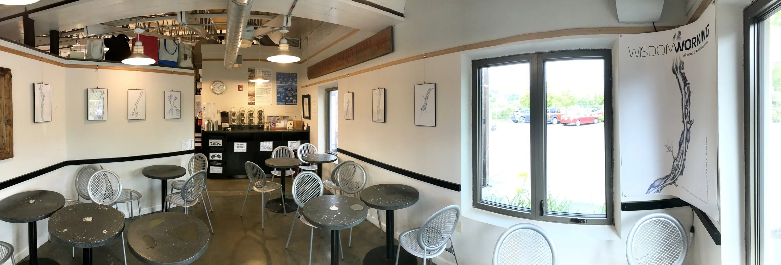 Exhibit at Hawthorne Valley’s Farm Store.