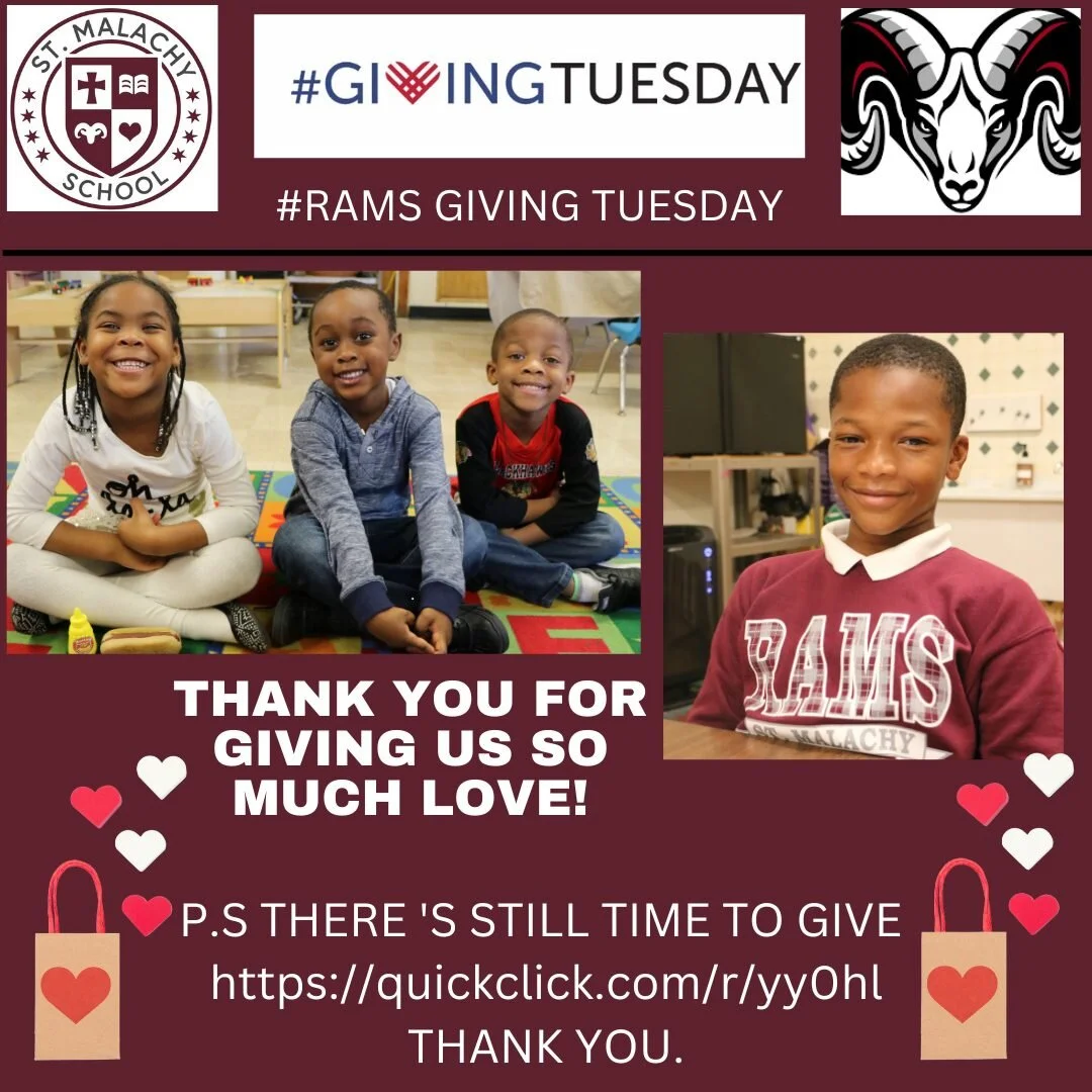 We are humbled and inspired by so much generosity during #Giving Tuesday! Thank you to so many for reaching out, making donations, offering support and sharing the message of our school.

St. Mother Teresa said "it's not how much we give, but ho