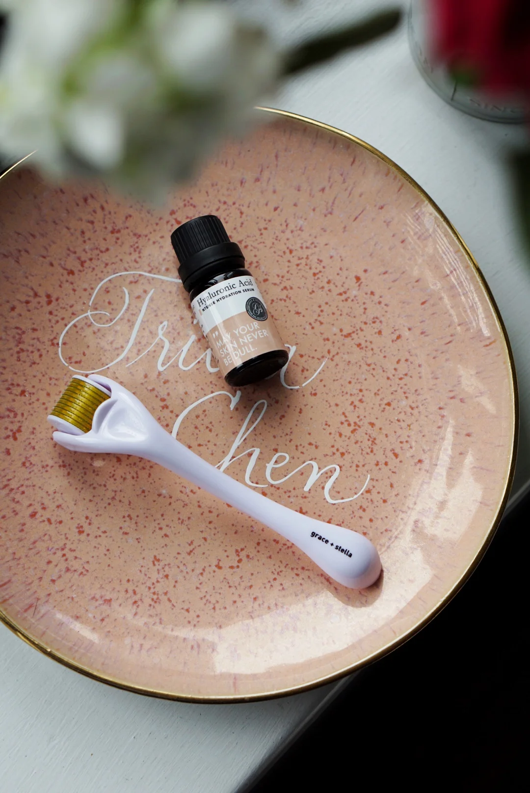 grace & stella microneedle derma roller set