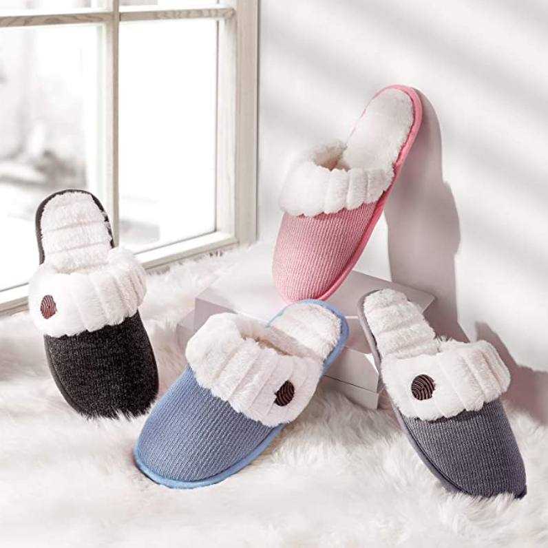 Cozy and chic house slippers to buy now | Happily Ever Style