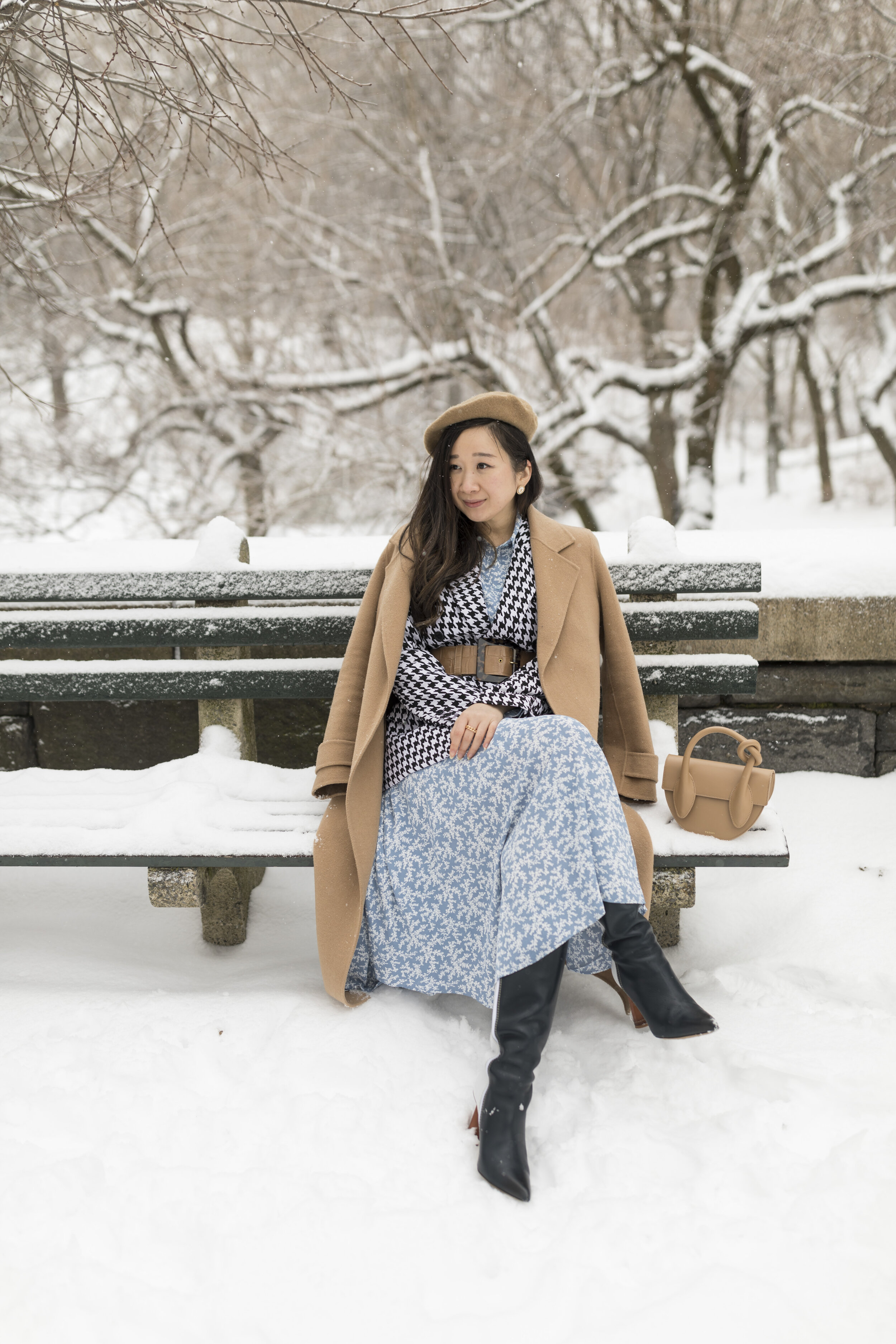 4 chic ways to style a midi dress for different seasons