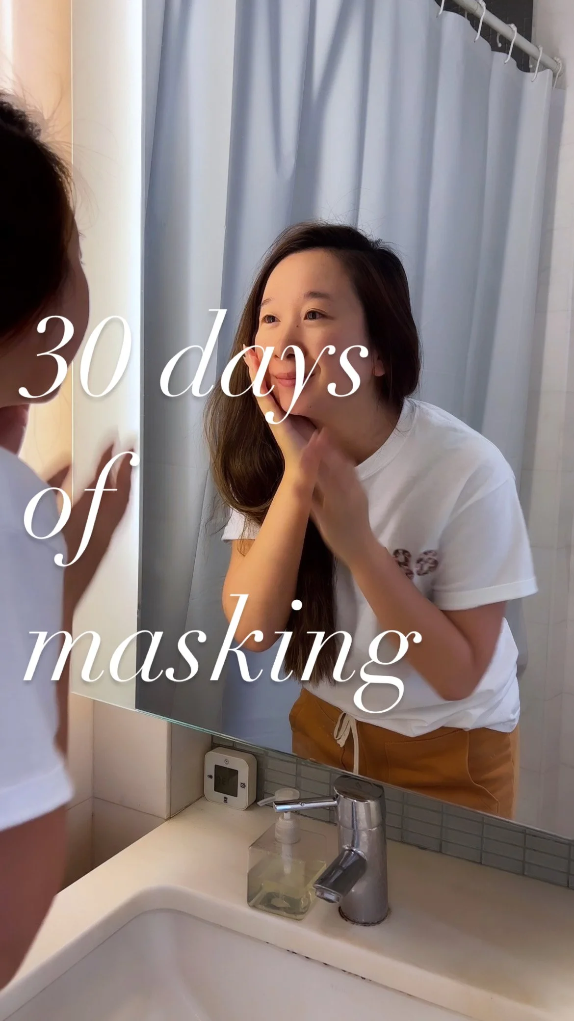 All the masks I used to complete my 30 day masking challenge on Instagram