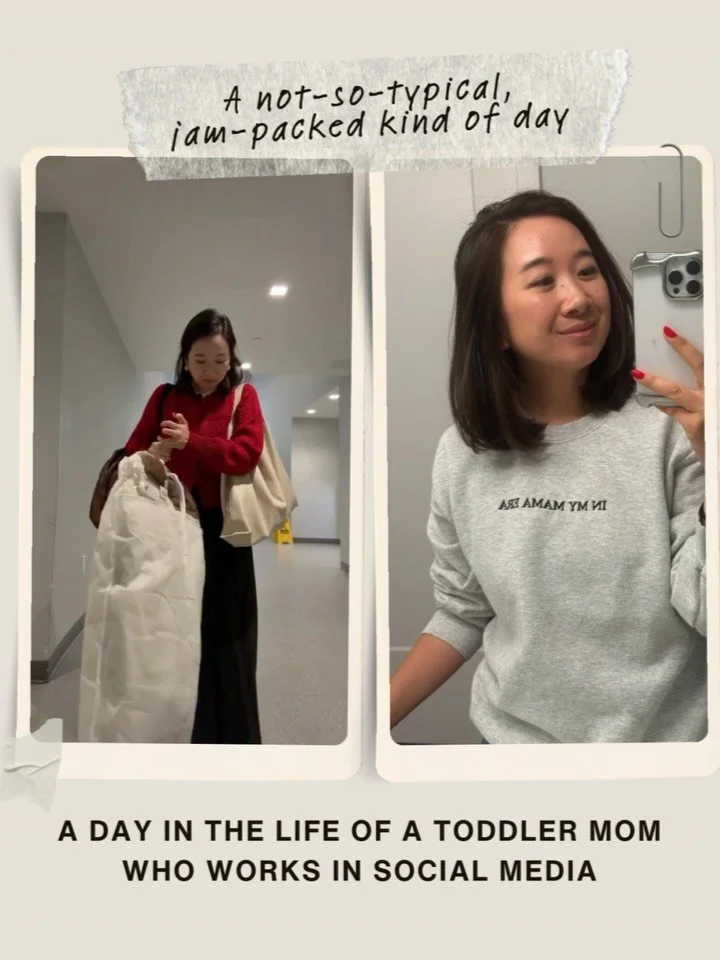 My days look different everyday which is partly why I love what I do 🤭 The only routines I really have are ones that involve Nolan. 

It was a great day but my favorite moment was probably at 7:41pm.