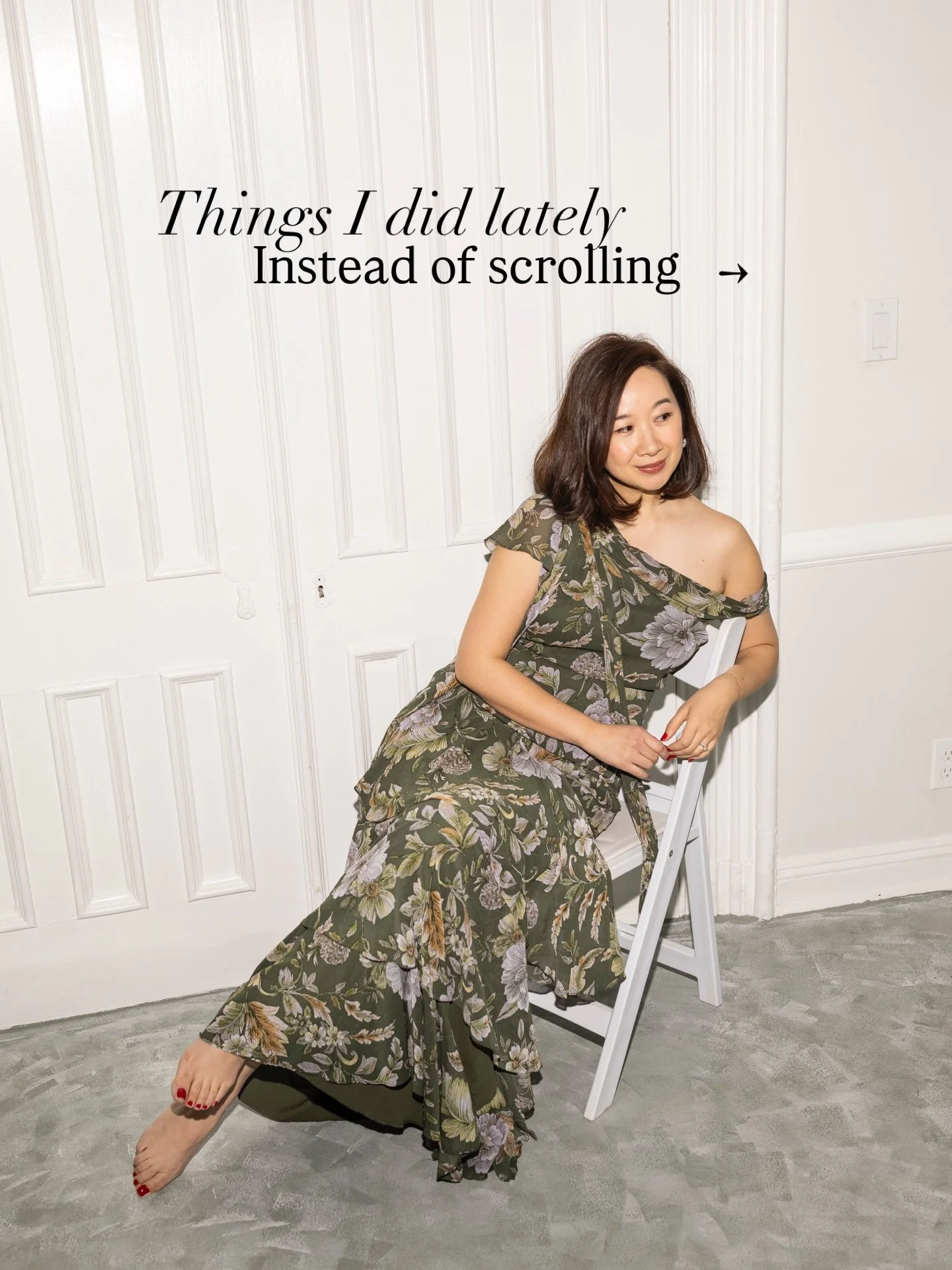 I realized that in trying to keep my toddler&rsquo;s screen time low, I actually became more conscious of how I spend mine too 👀 Not to say I don&rsquo;t still scroll sometimes, because I do, but I&rsquo;ve been trying to be a little more intentiona