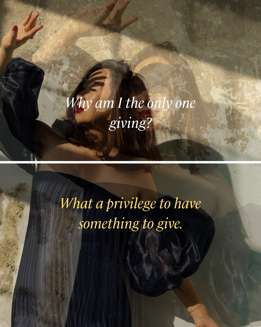 I thought I was making this for you but the process of creating these slides was actually really therapeutic for me 🤍

Maybe one of these will resonate with you, too.