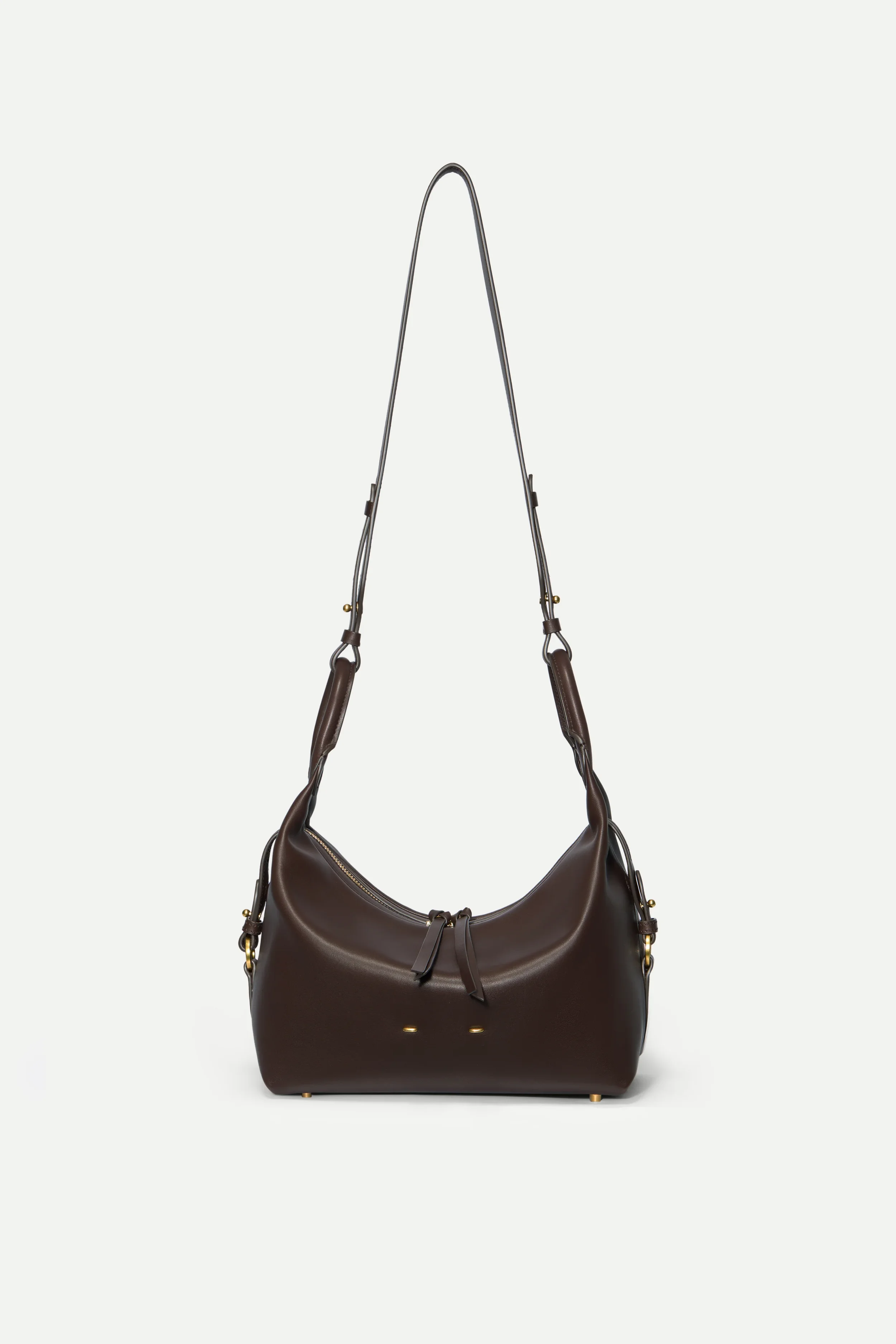 Shoulder leather bag by Valeria Massai