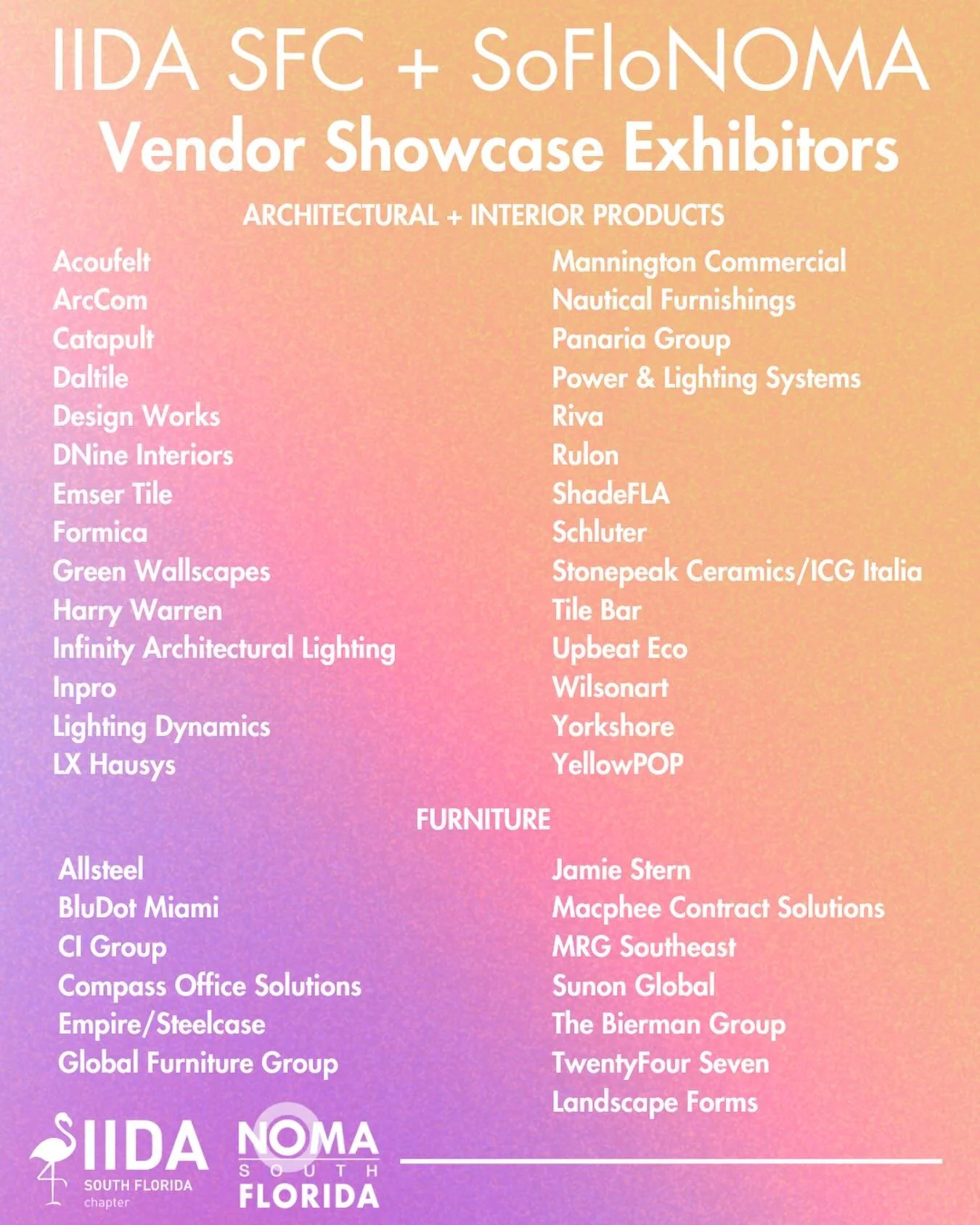 🌸 Spring is in full bloom! Check out the awesome exhibitors joining us at the Spring Vendor Showcase!
 #MeettheVendors #SpringVendorShowcase