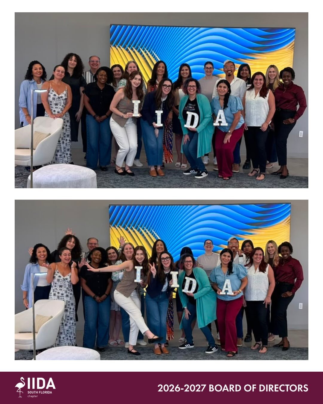 ✨ A new chapter begins. ✨

Please join us in welcoming the 2026&ndash;2027 IIDA South Florida Chapter Board of Directors! 🎉

Here&rsquo;s to fresh ideas, bold leadership, and an unforgettable year ahead. 💙

👏 Help us congratulate the 2026&ndash;20