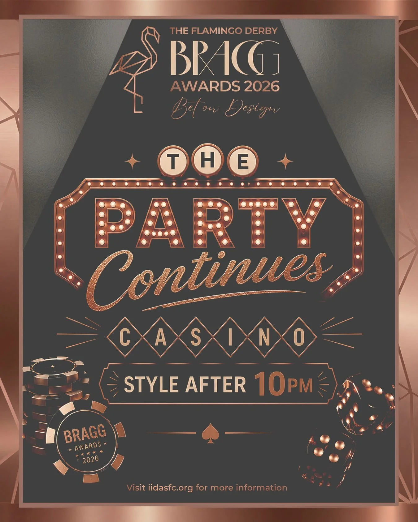 🎰✨ Are you ready to Bet on Design? ✨🎰

Outfit picked out? ✔️
Bets placed? ✔️
Casino night energy? 🎲&spades;️&hearts;️&diams;️&clubs;️

Join us as we celebrate the incredible talent of South Florida&rsquo;s design community&mdash;and when the award