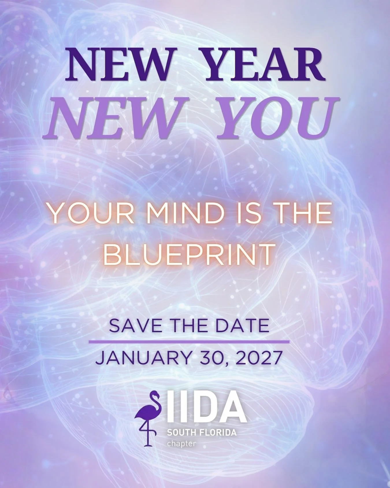 🧠✨ NEW YEAR, NEW YOU 2027 ✨🧠

Your mind is the blueprint. What you envision, you can design.

Join IIDA South Florida Chapter as we kick off 2027 with an experience centered around mindset, intention, creativity, and growth &mdash; because every gr