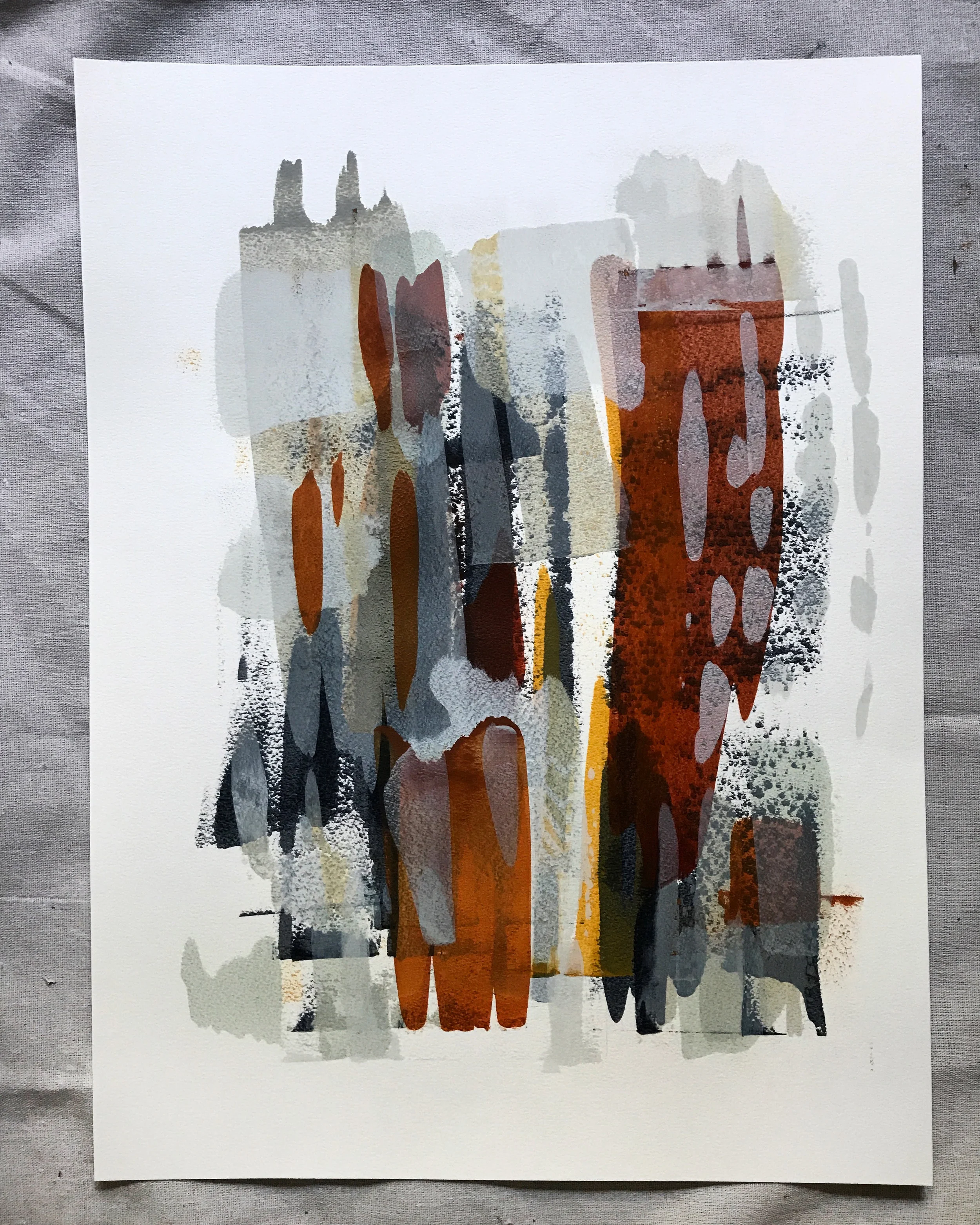 Fall 2018 Collection on Paper (24x18") #9