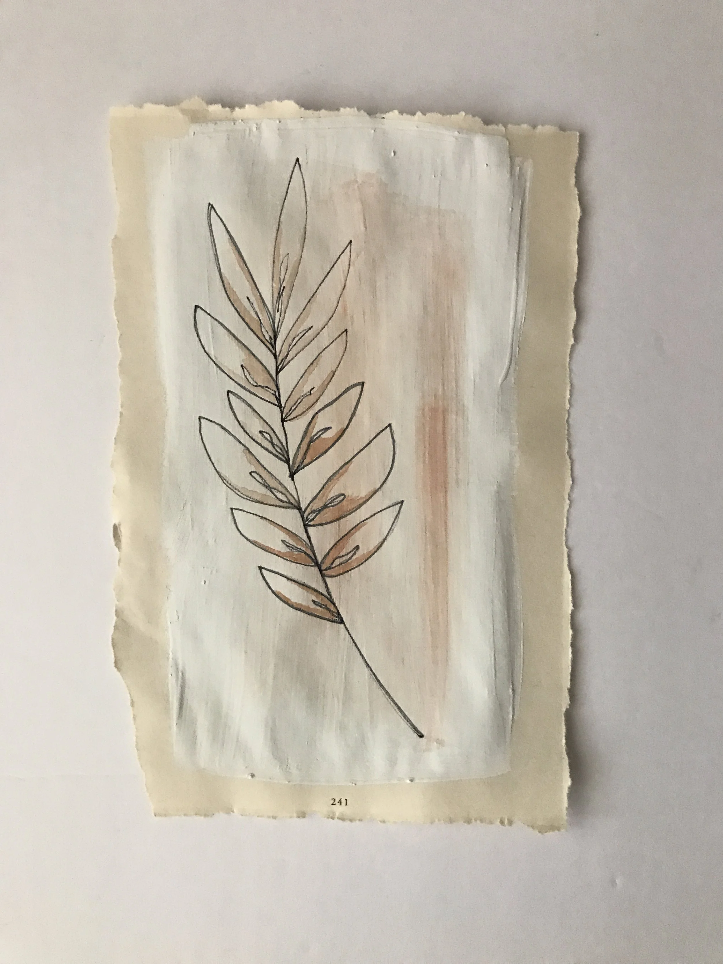 Line and Leaf Series #3