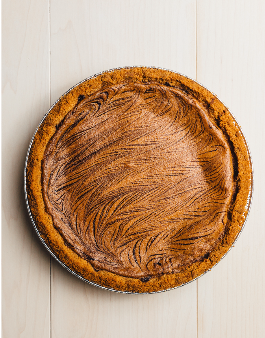 Babka Chocolate Swirl Pie