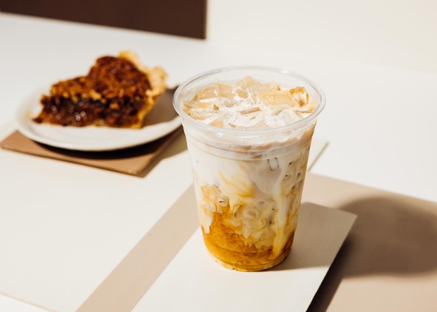 We are so excited to announce the re-launch of the Winston Pies coffee program. And to celebrate we have 2 new specialty drinks! Each month we will offer a fun new drink using @caffeluxxe beans and inspired by a Winston Pies original pie flavor. Swi