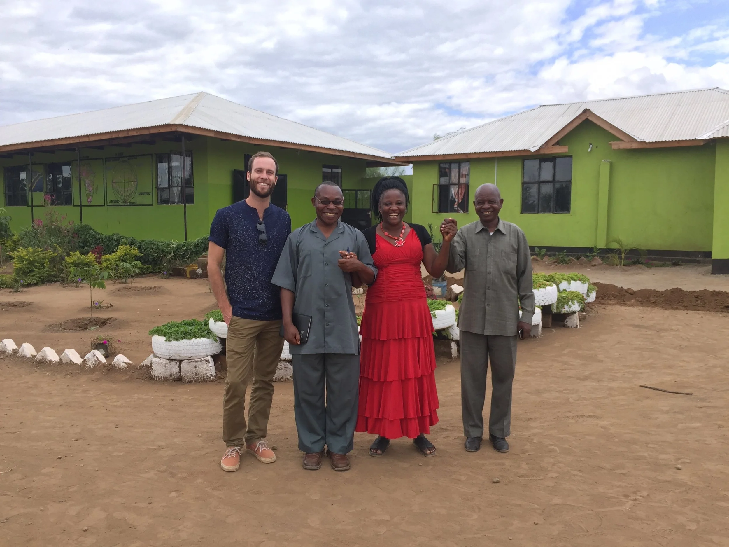 Toby revisits St. Timothy's School in Tanzania. 