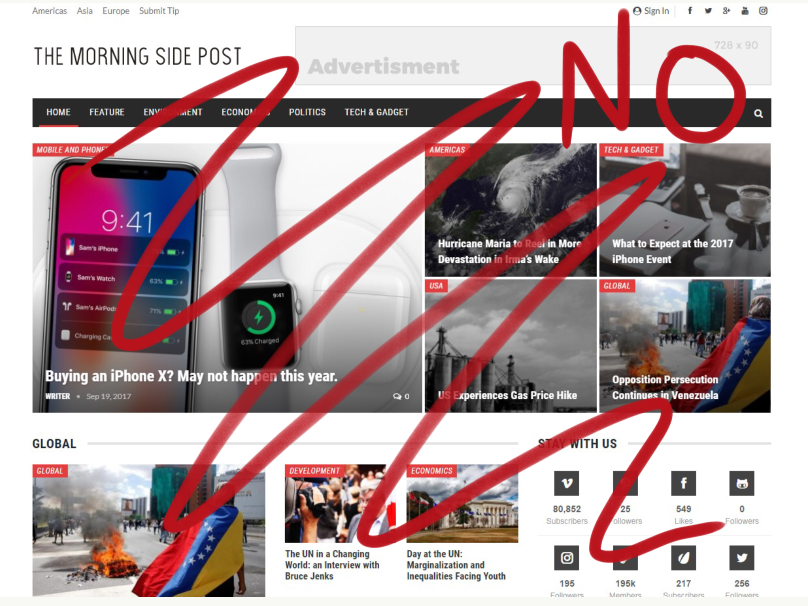 The Unfortunate Tale of Your Local Newspaper, The Morningside Post