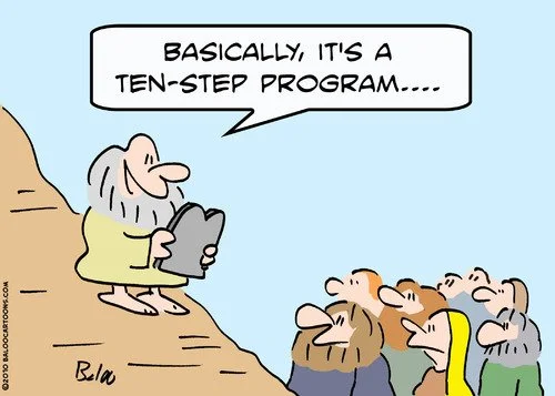 The Ten Commandments for SIPA Men&nbsp;