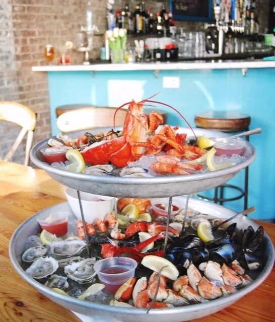 Chalkboard Menu — SCALES & SHELLS