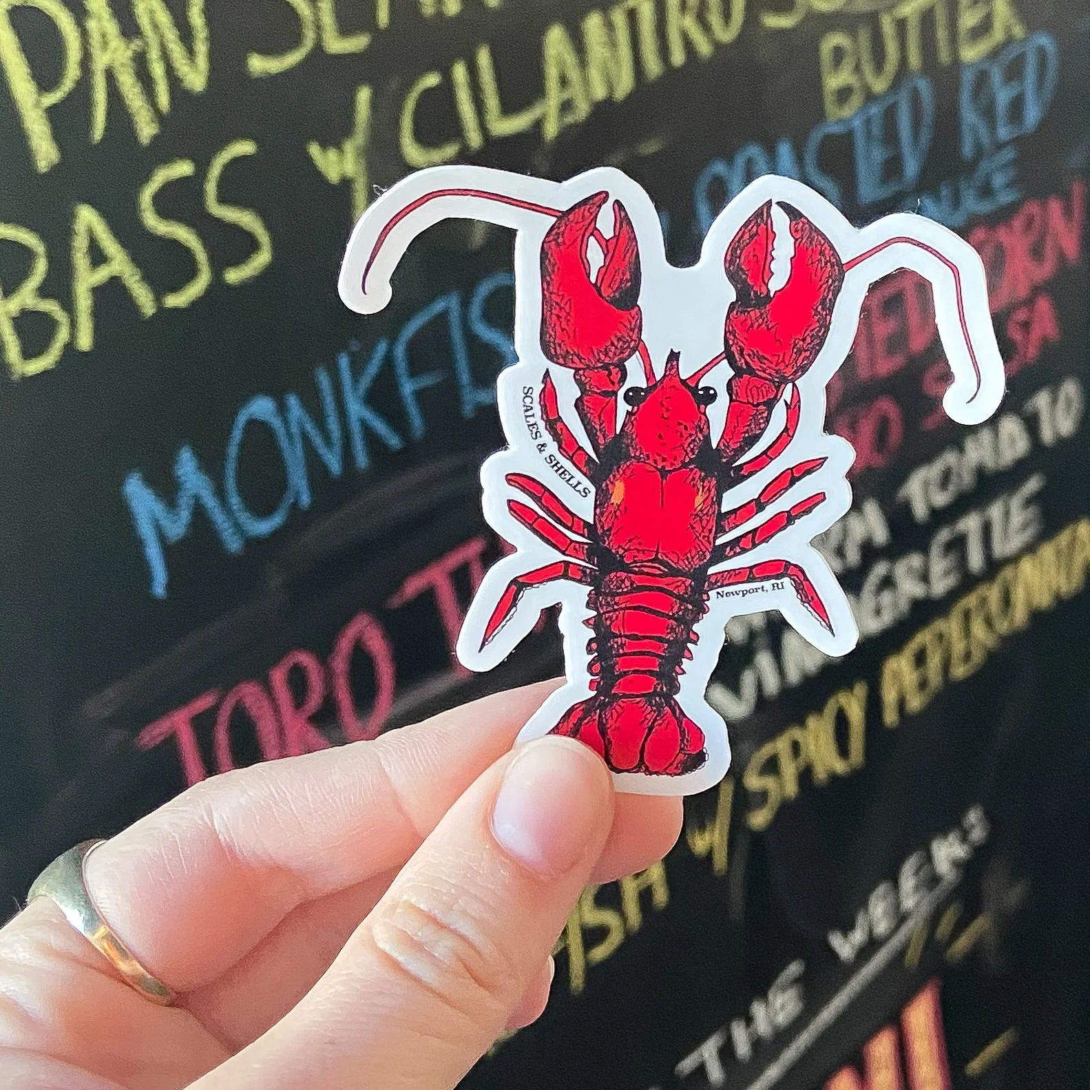Lobster Sticker