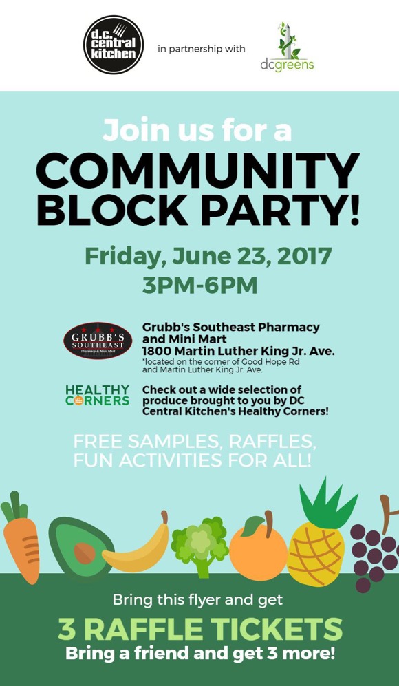 JUNE 23| ANACOSTIA BLOCK PARTY