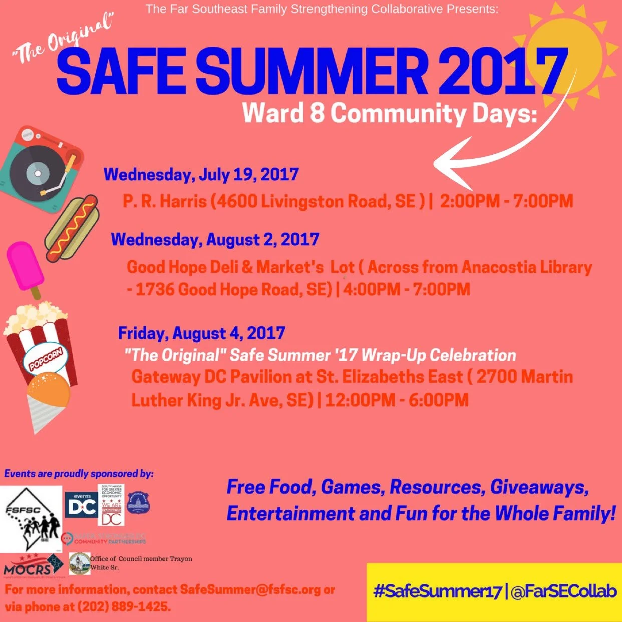 AUG 2 & 4 | SAFE SUMMER EVENTS