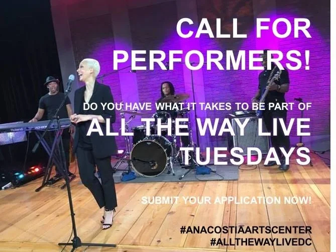 ALL THE WAY LIVE! CALL FOR PERFORMERS