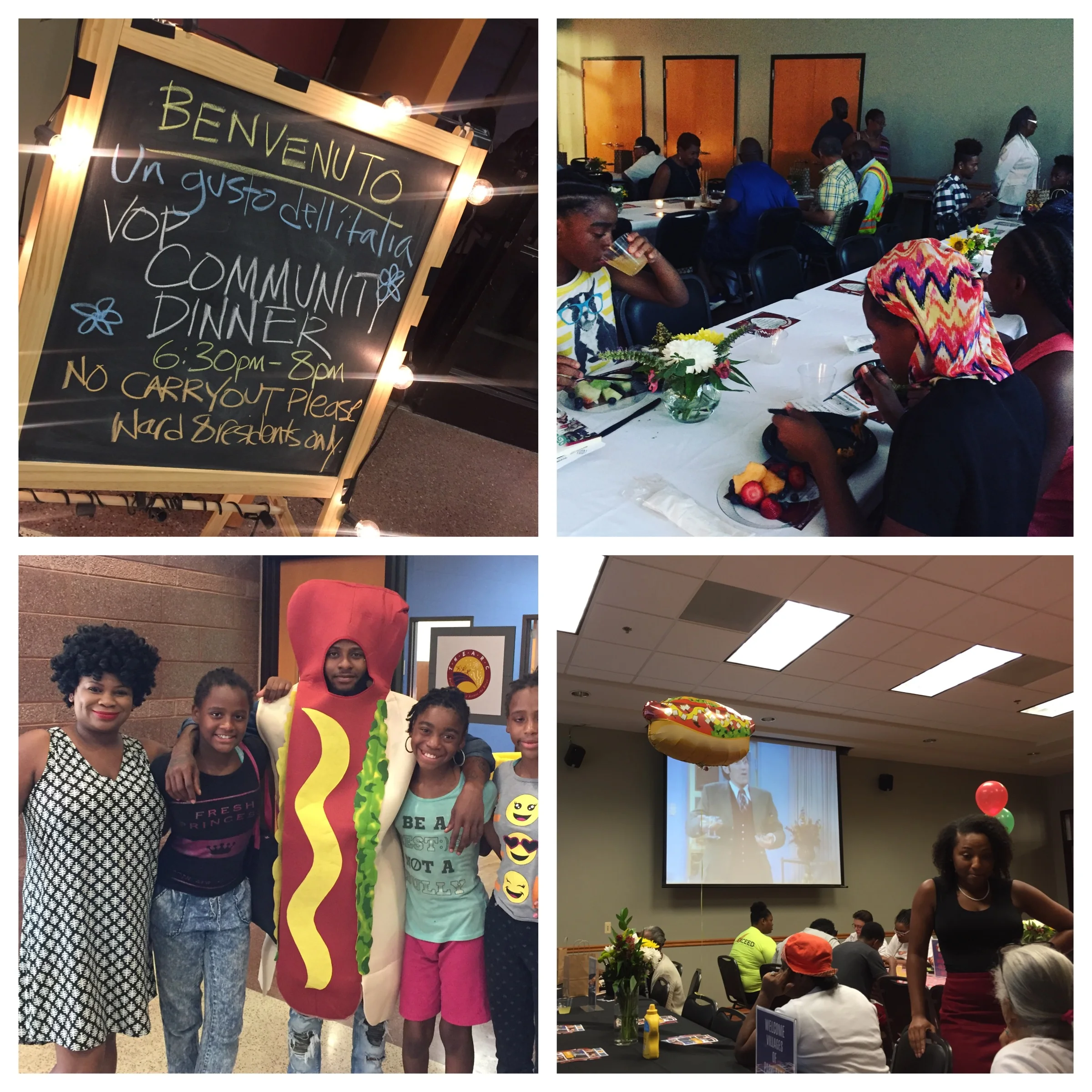 EOTR COMMUNITY DINNER TONIGHT AT THEARC