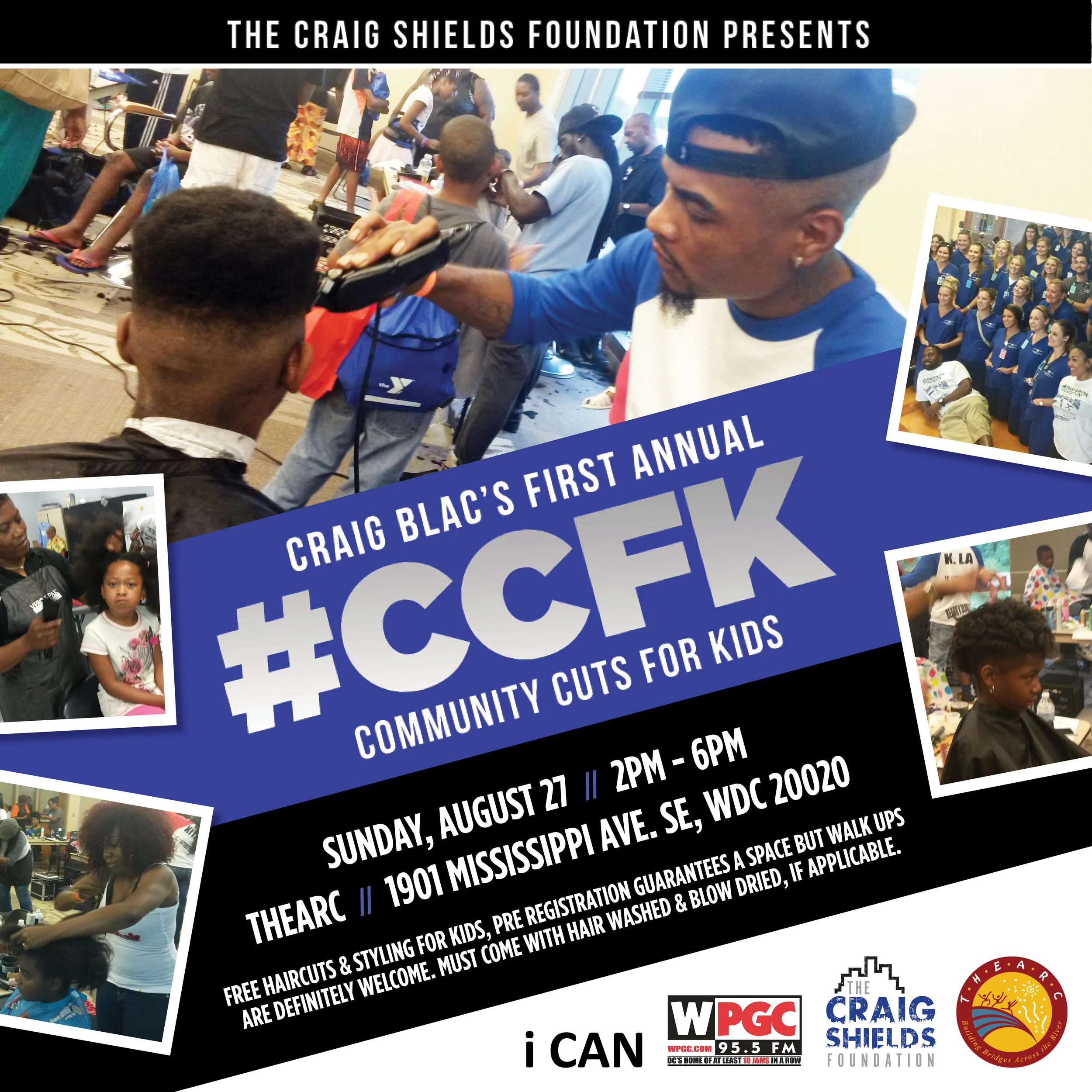 AUG 27 | CRAIG BLAC'S COMMUNITY CUTS FOR KIDS - FREE EVENT