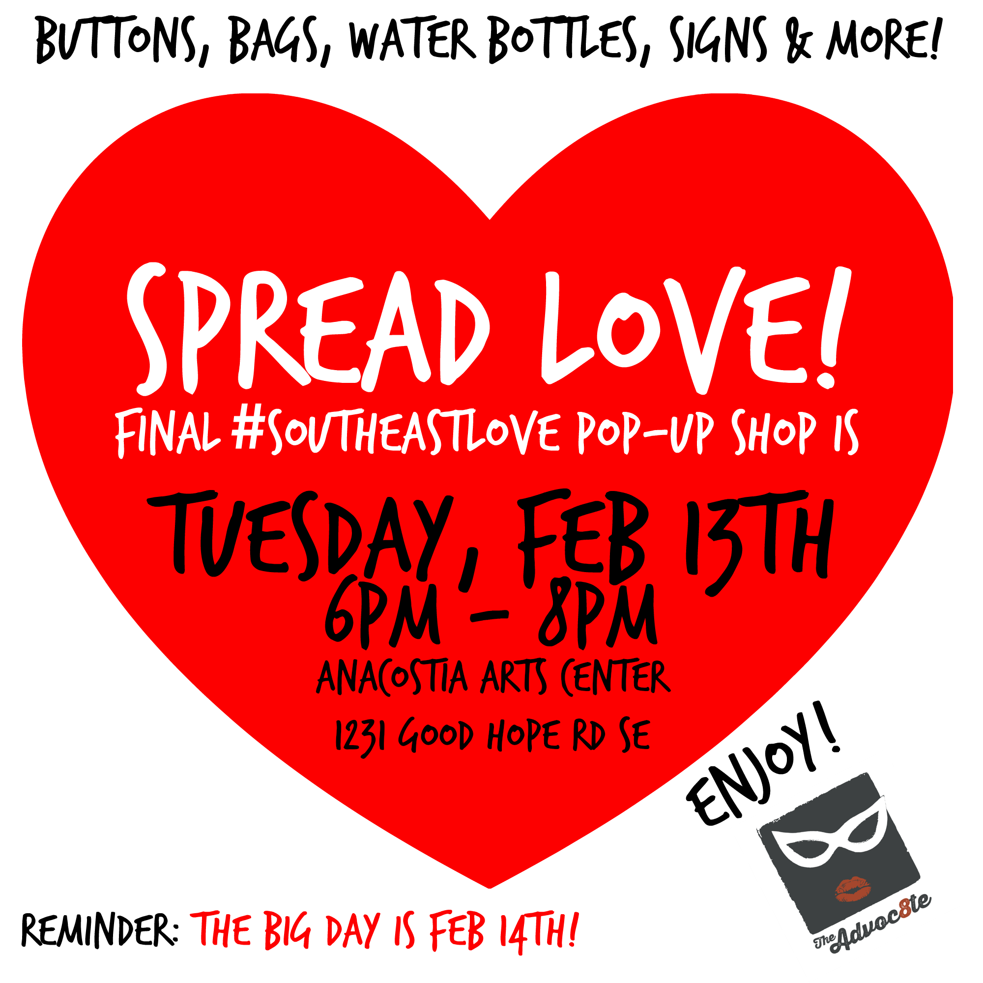 FEB 13 | #SOUTHEASTLOVE POP-UP SHOP