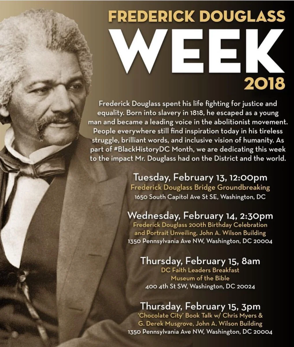 FREDERICK DOUGLASS WEEK 