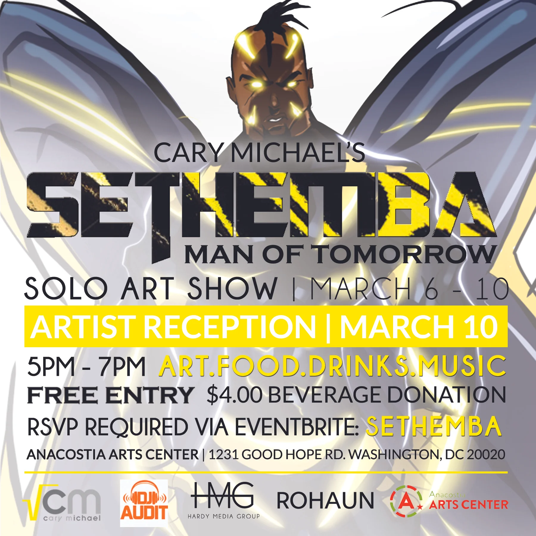 MARCH 6 - 10 | SETHEMBA ART SHOW & RECEPTION