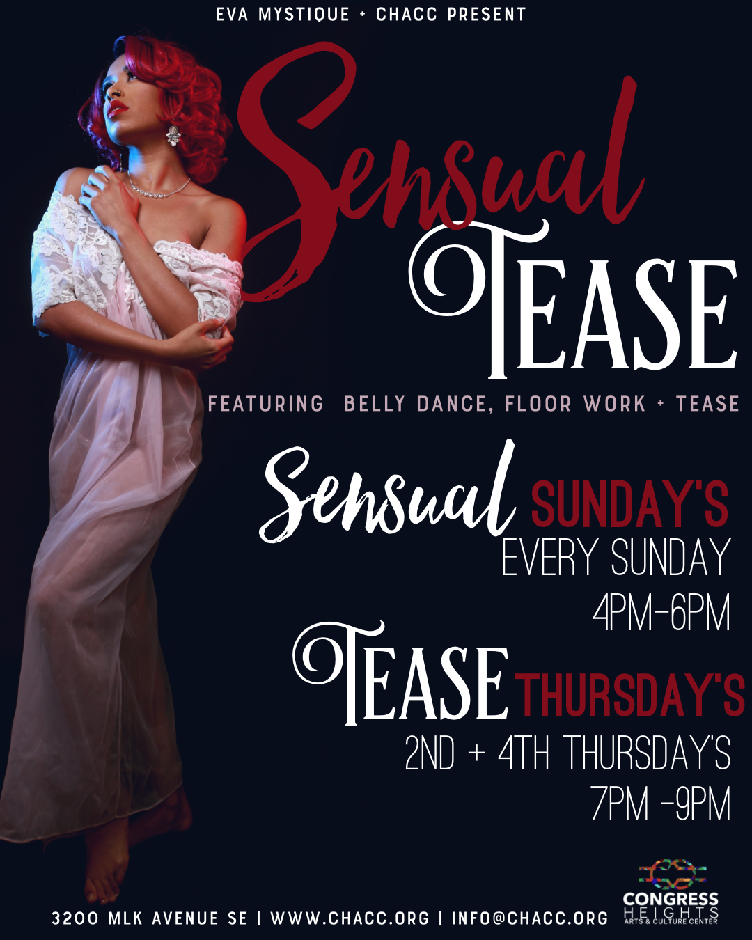 March 25 | Sensual Sundays @ CHACC