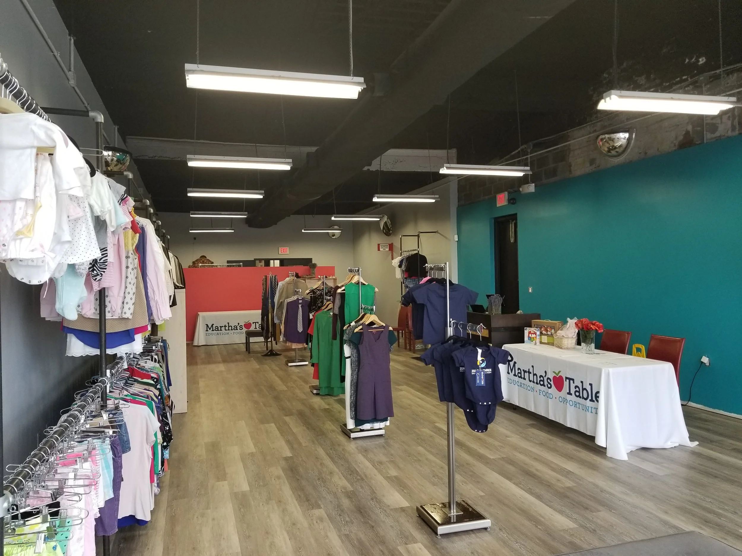 Celebrate Mother's Day by making an in-kind donation to Martha's Outfitters