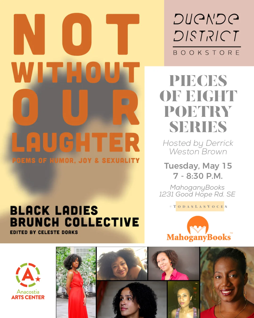 May 15 | Pieces of Eight Poetry Series @ MahoganyBooks
