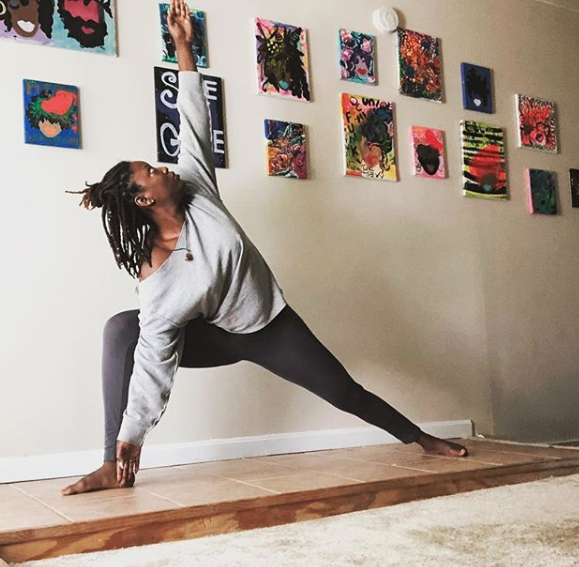 Dark Matter Lit: Kemetic Yoga Mondays at 7pm @ CHACC