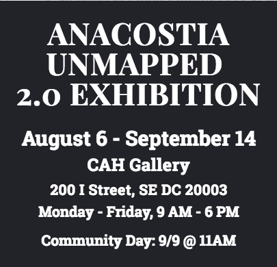 Sept 9 | Anacostia Unmapped 2.0 Community Day @ CAH Gallery
