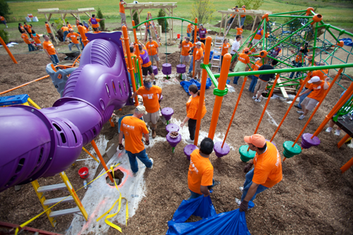 Nov 3 | Stokes PCS is building a new Kaboom! playground and needs volunteers