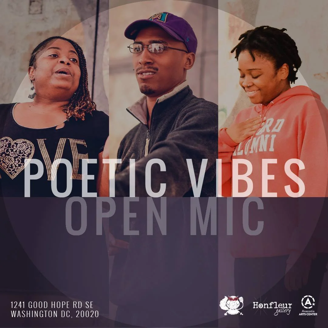 Dec 7 | Poetic Vibes DC @ Honfleur Gallery