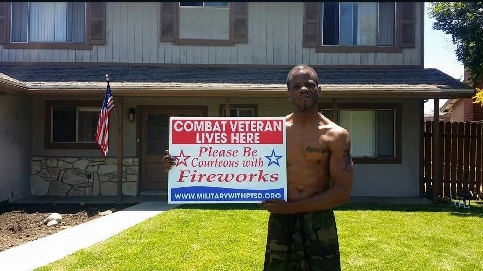 Fireworks can trigger PTSD in combat veterans and others 