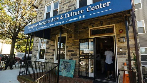 Event space available for rent at Congress Heights Arts and Culture Center